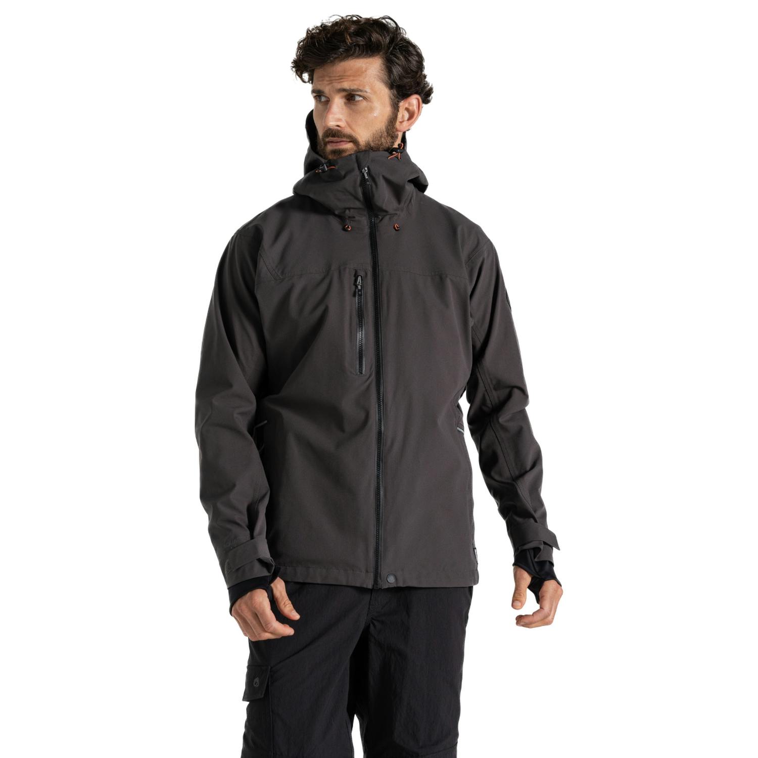 Craghoppers (L, Carbon Grey) Mens Richmond Stretch Waterproof Jacket - Image 2