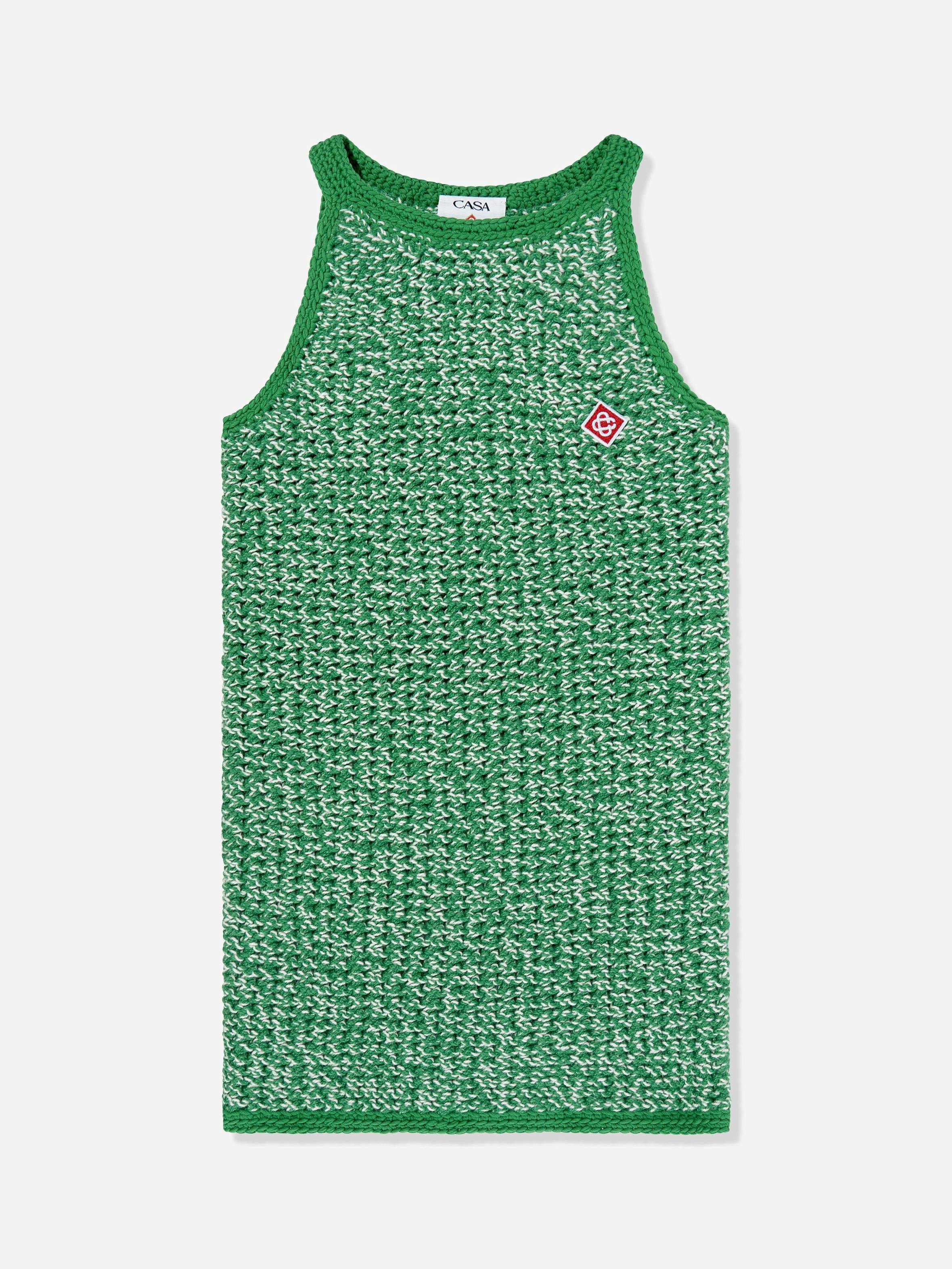 Casablanca Girls Green Mouline Sleeveless Dress In - 13 - 14 Yrs