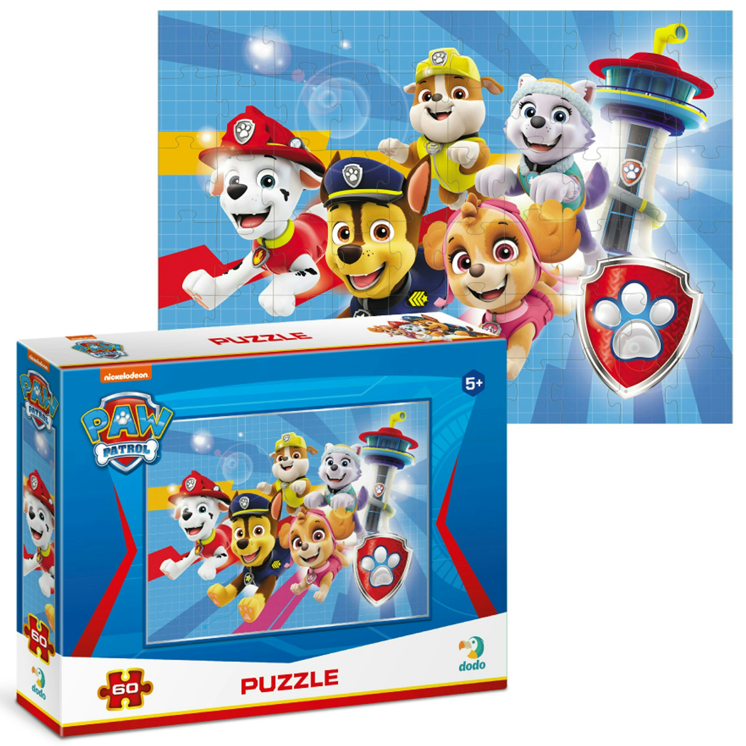 Dodo Paw Patrol Puzzle 60 Pieces