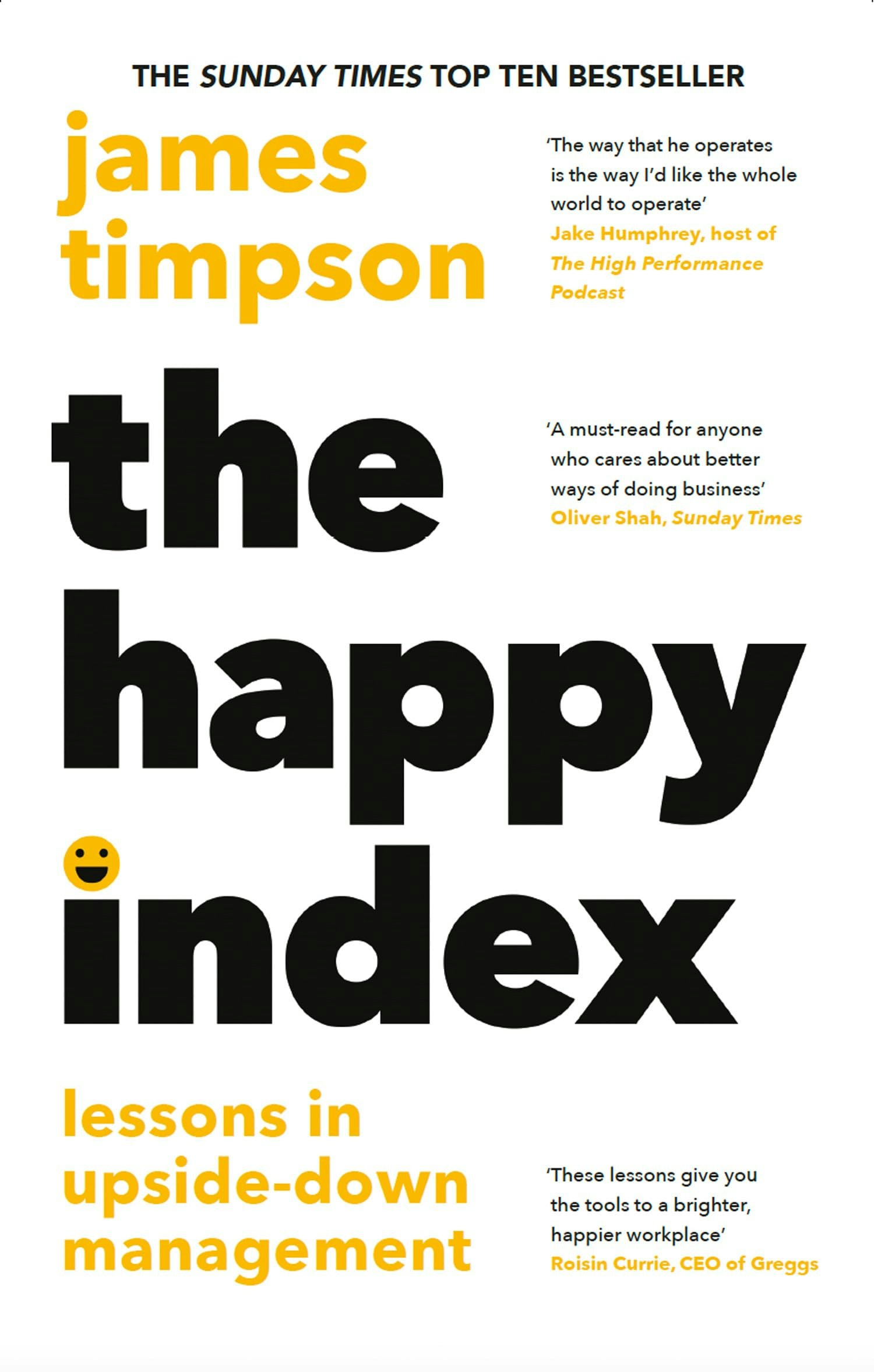 Harper The Happy Index By James Timpson