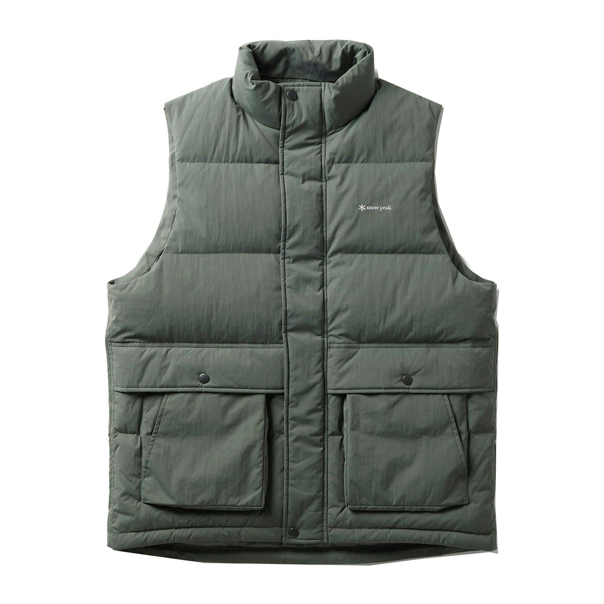 Snow Peak Everyday Down Vest Gilet Charcoal - M