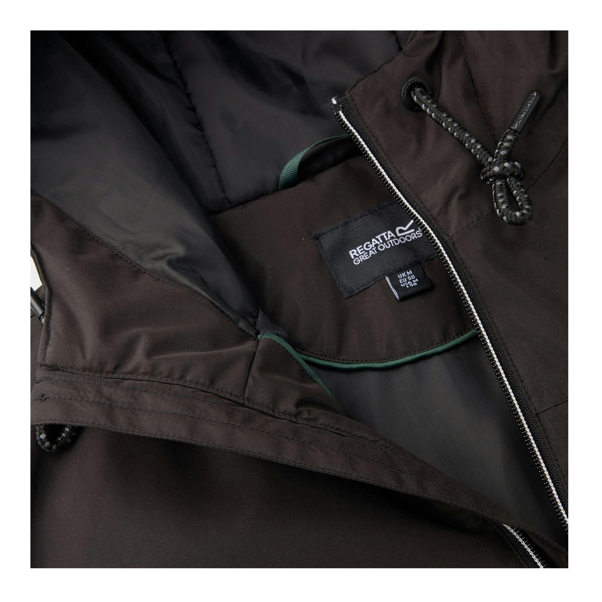 Regatta Men's Black Shorebay Waterproof Insulated Jacket - M - 62% Polyester/38% Recycled Polyester