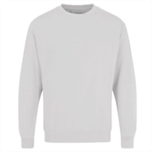 Coolandnew Unisex White Adults Plain Sweatshirt - Ucc011 - Xl
