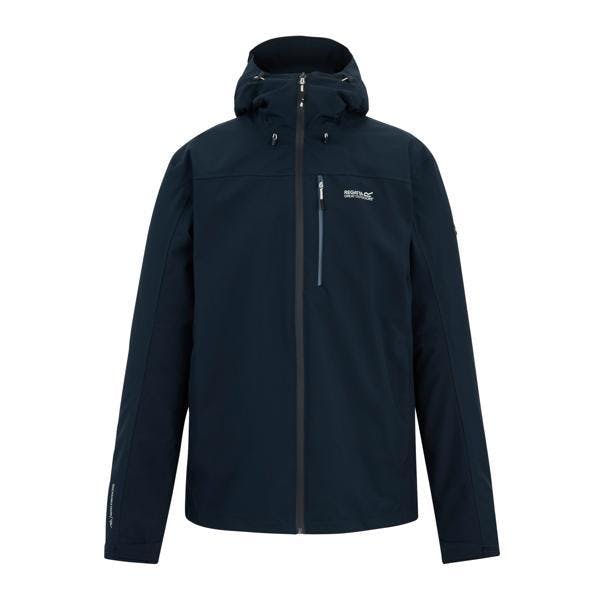 Regatta Men's Birchdale Ii Waterproof Jacket - Navy - L - Navy - 100% Recycled Polyester