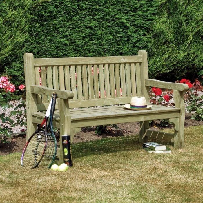 Rowlinson 3 Seater Softwood Tuscan Bench