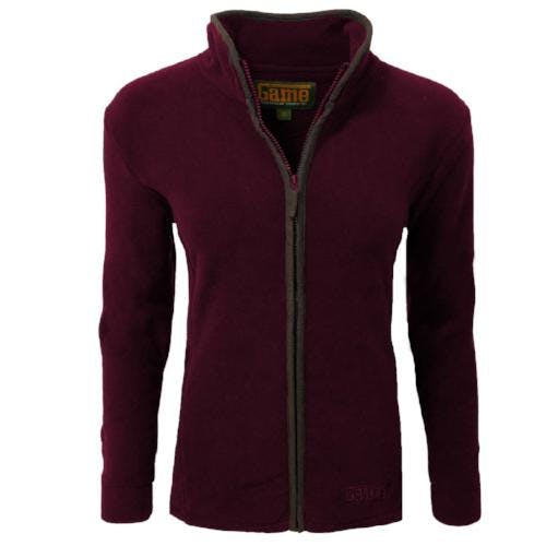Coolandnew Women's Game Penrith Fleece Jacket - Maroon - Xl