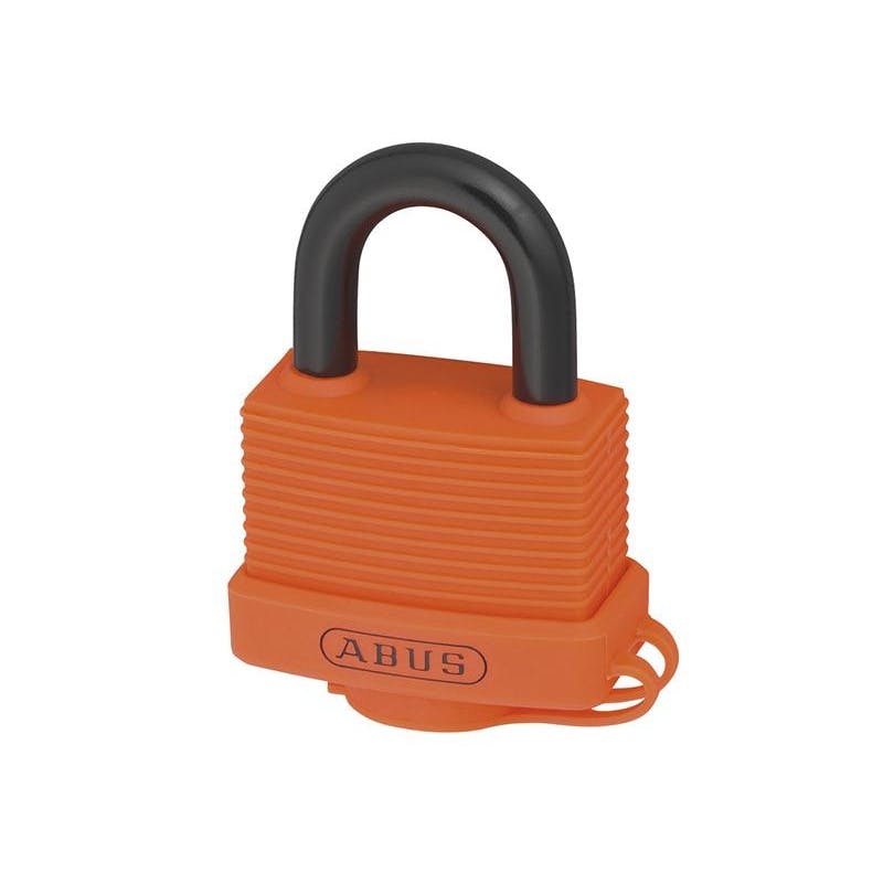 Abus Mechanical Orange 70Al Series Aluminium Padlock - 45Mm Keyed Alike 6401