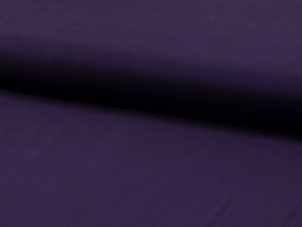 Minerva Purple Core Range Deadstock Cindy Viscose Twill Fabric - Plain Design Dressmaking Fabric, 145 Cm / 58" Wide - Per Metre