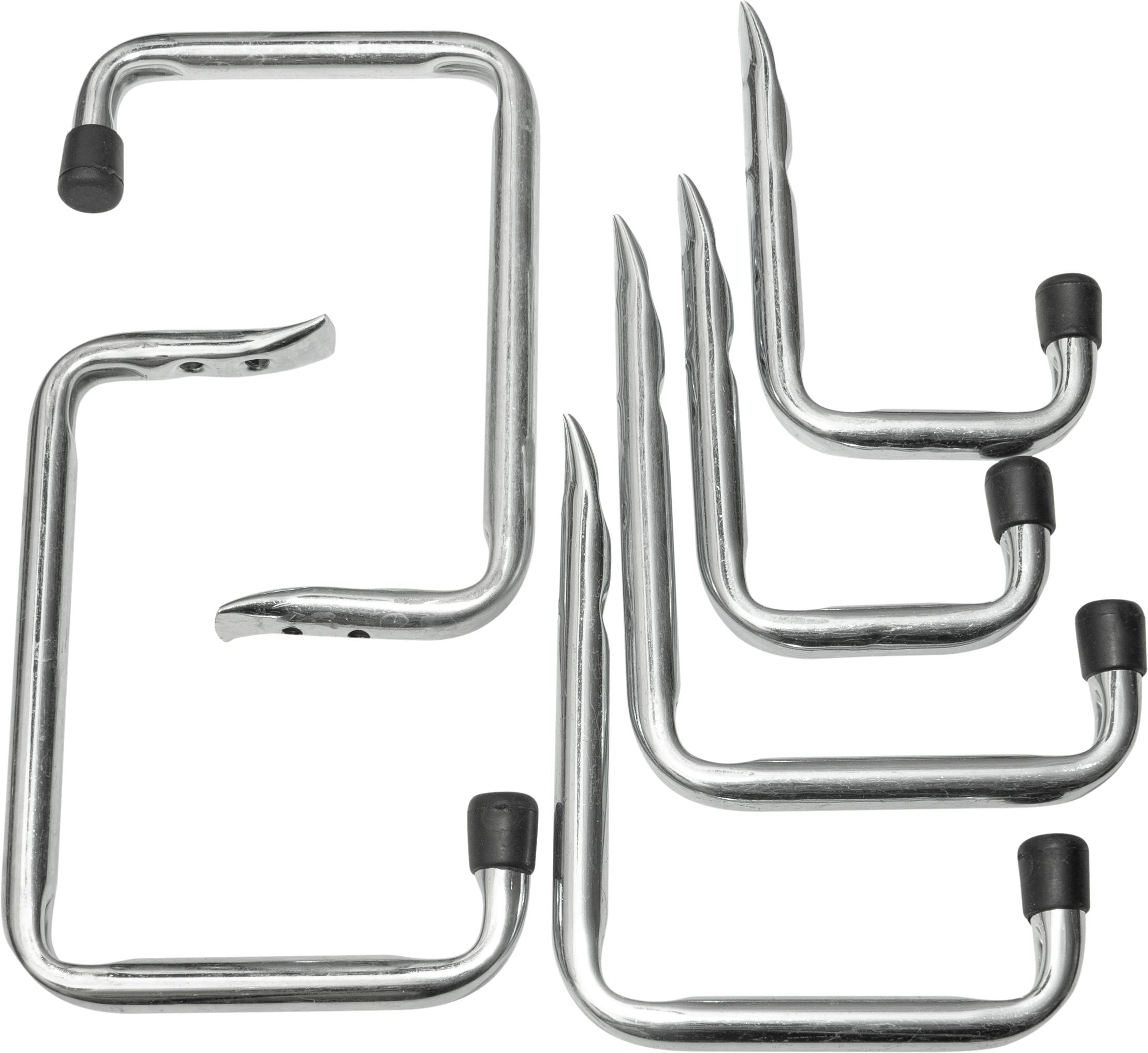 Rackhams 6 Pack Universal Utility Storage Hooks
