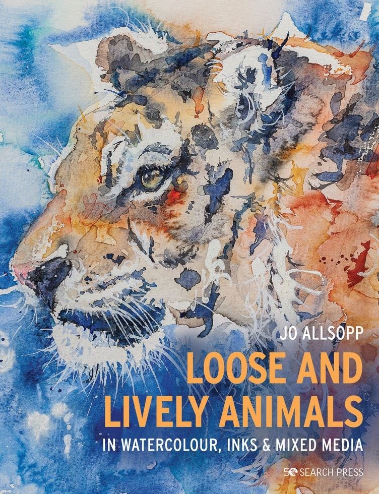Loose and Lively Animals in Watercolour, Inks & Mixed Media by Jo Allsopp NEW - Image 8