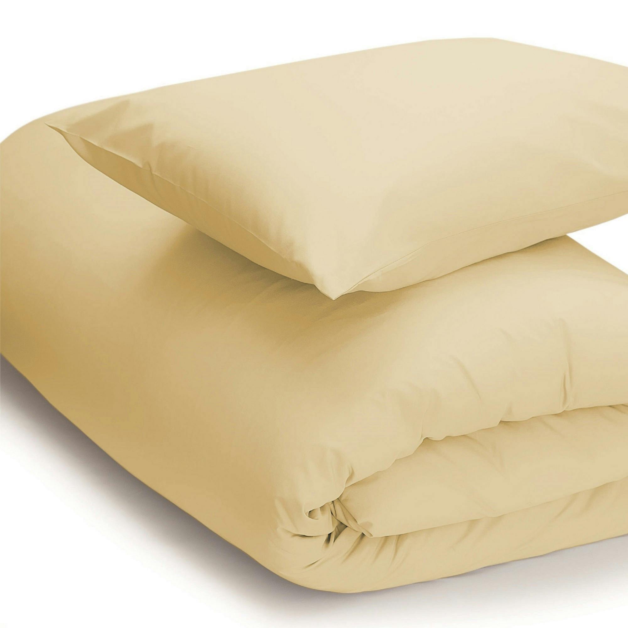 Belledorm Easycare Percale Duvet Cover - Honeydew - Superking - Honeydew - 50% Cotton/50% Polyester
