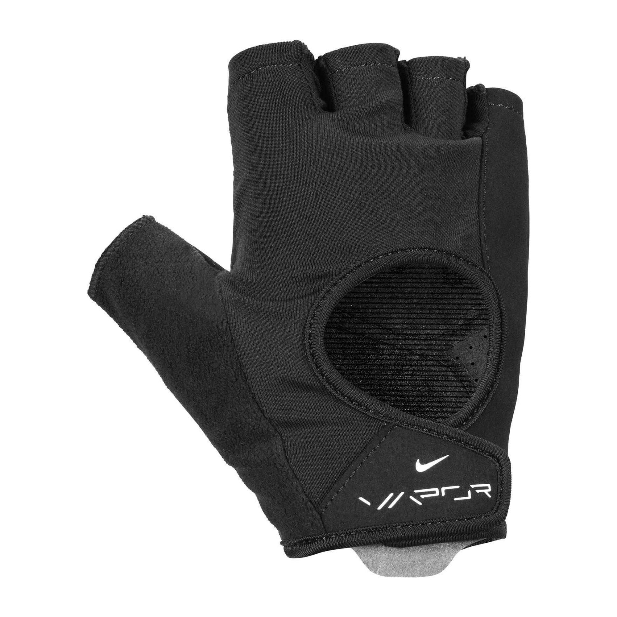 Nike Women's Black / Vapor 2024 Fitness Fingerless Gloves - Xs