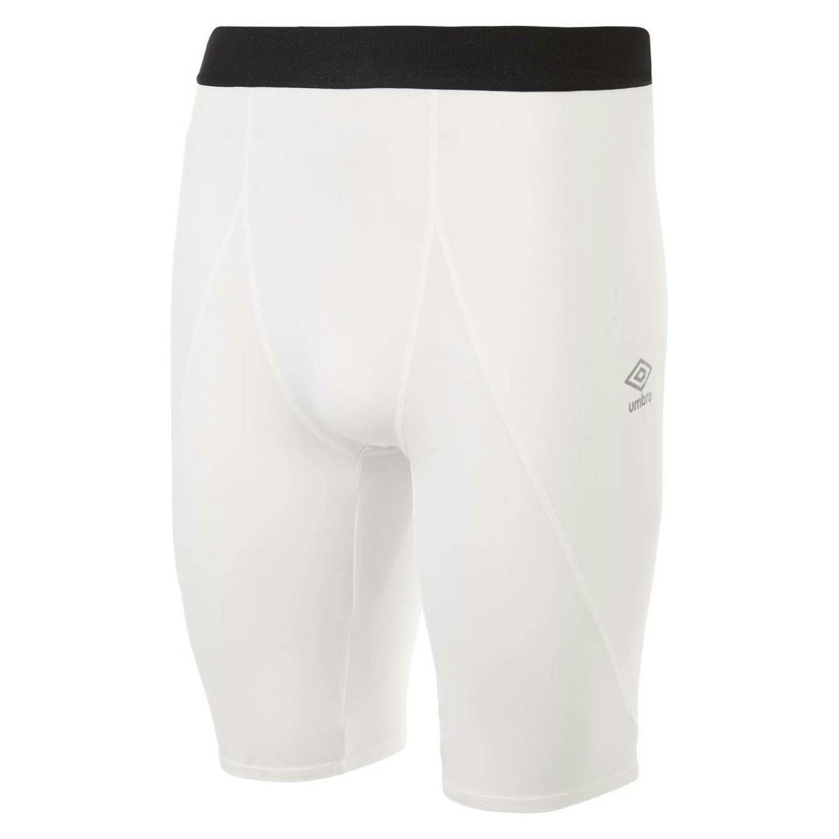 Umbro Men's White Player Elite Power Shorts - Xl - 97% Polyester/3% Elastane