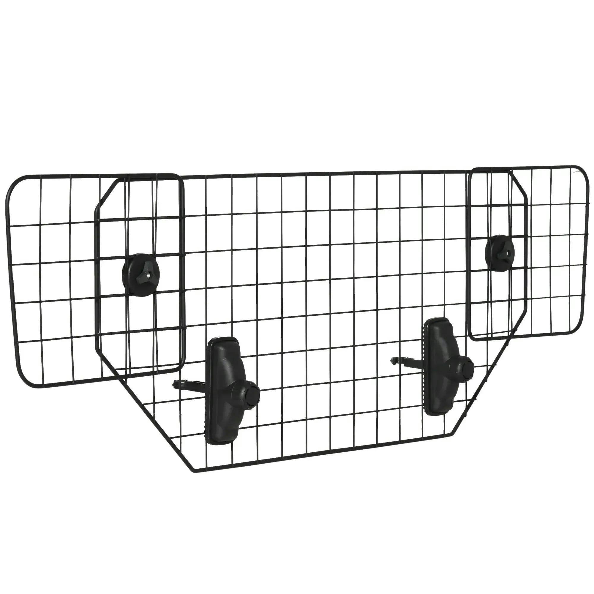 Pawhut Car Dog Guard Mesh Boot Barrier Pet Headrest Travel, 90-120W X 40.5H Cm - Image 5