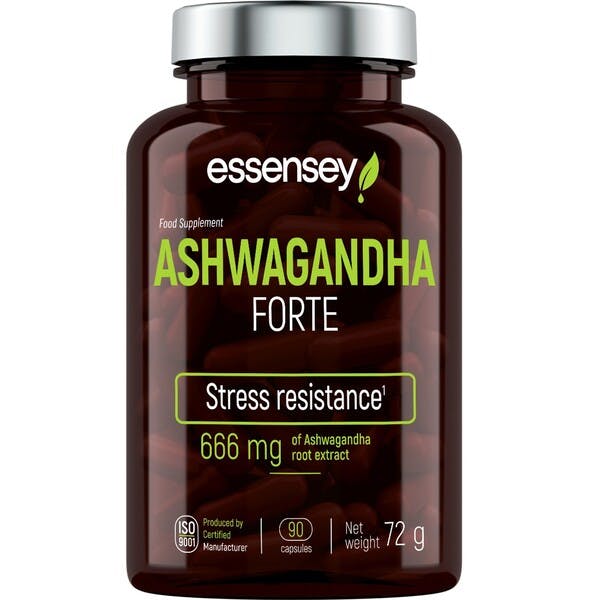 Essensey Ashwagandha Forte 90 Caps - 666Mg Stress Support - Image 3