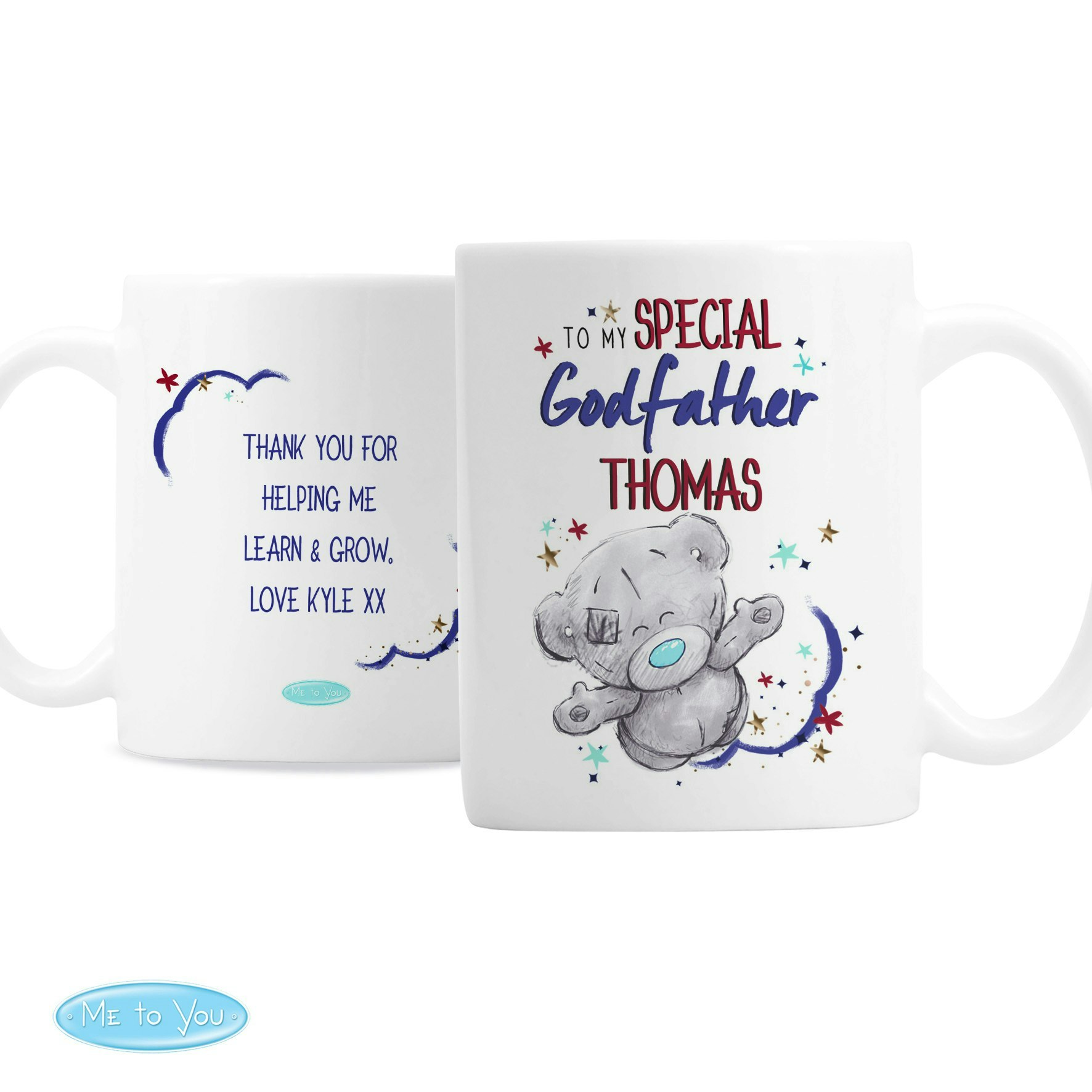 Rackhams Personalised Me To You Godfather Mug