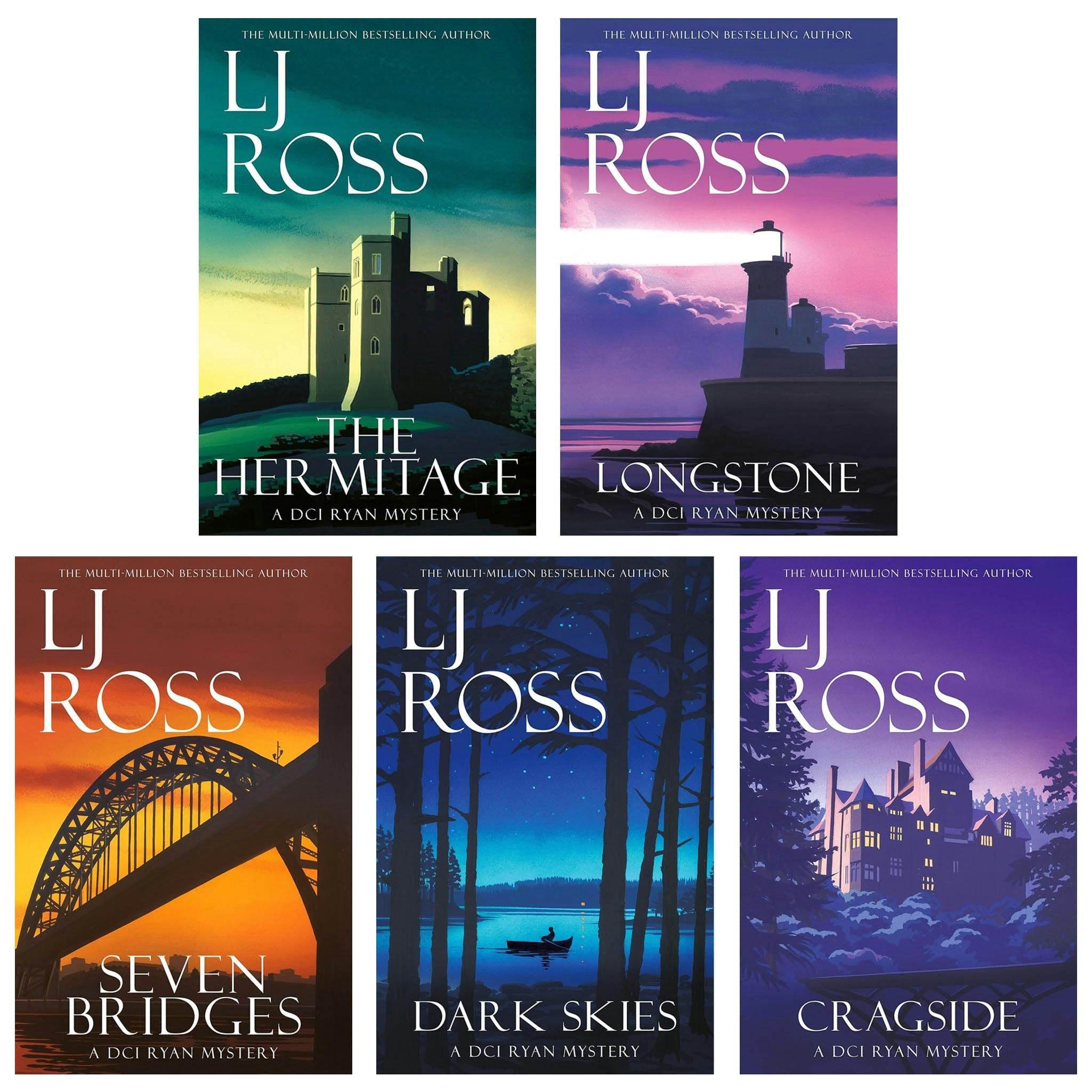 The DCI Ryan Mysteries Volume 6-10 Collection 5 Books Set By L.J Ross | LJ Ross - Image 8