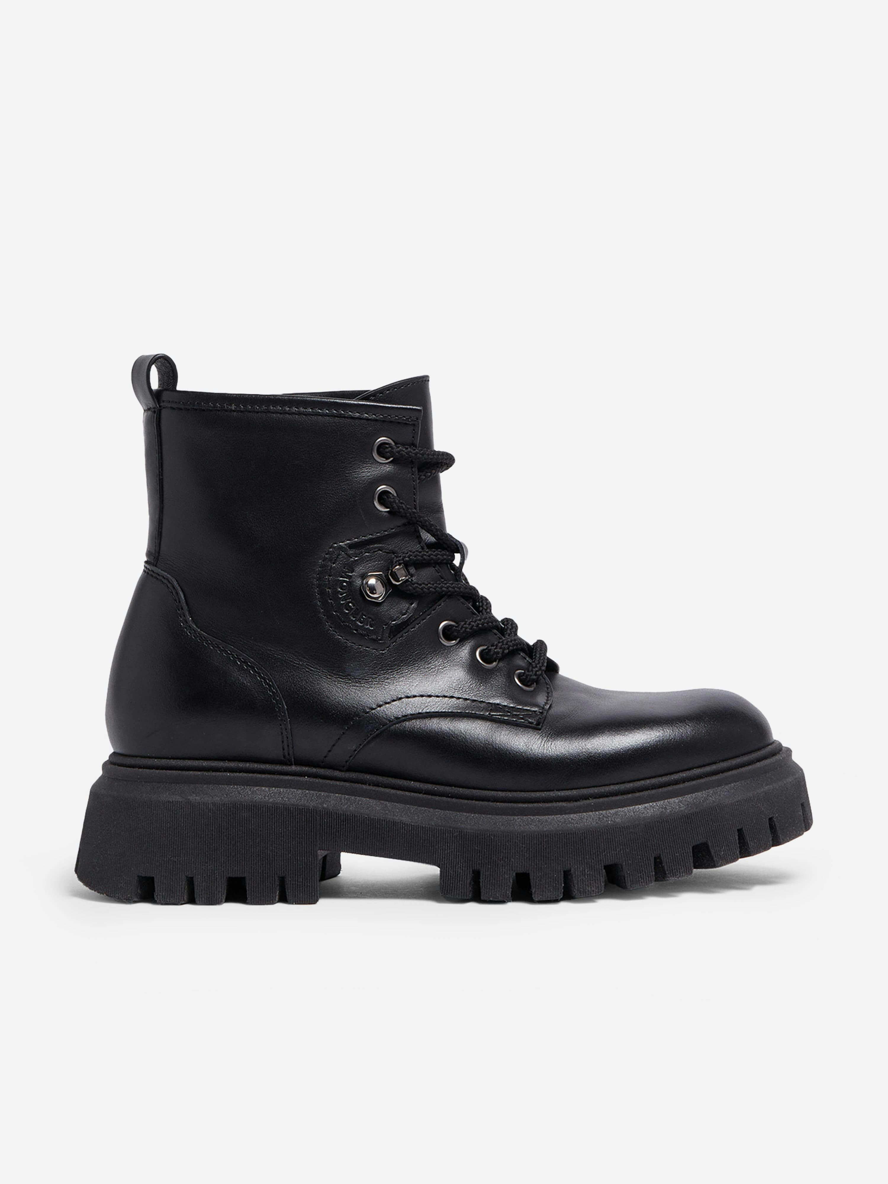 Moncler Enfant Black Kids Petit Gaia Pocket Snow Boots In - Eu 36 Uk 3