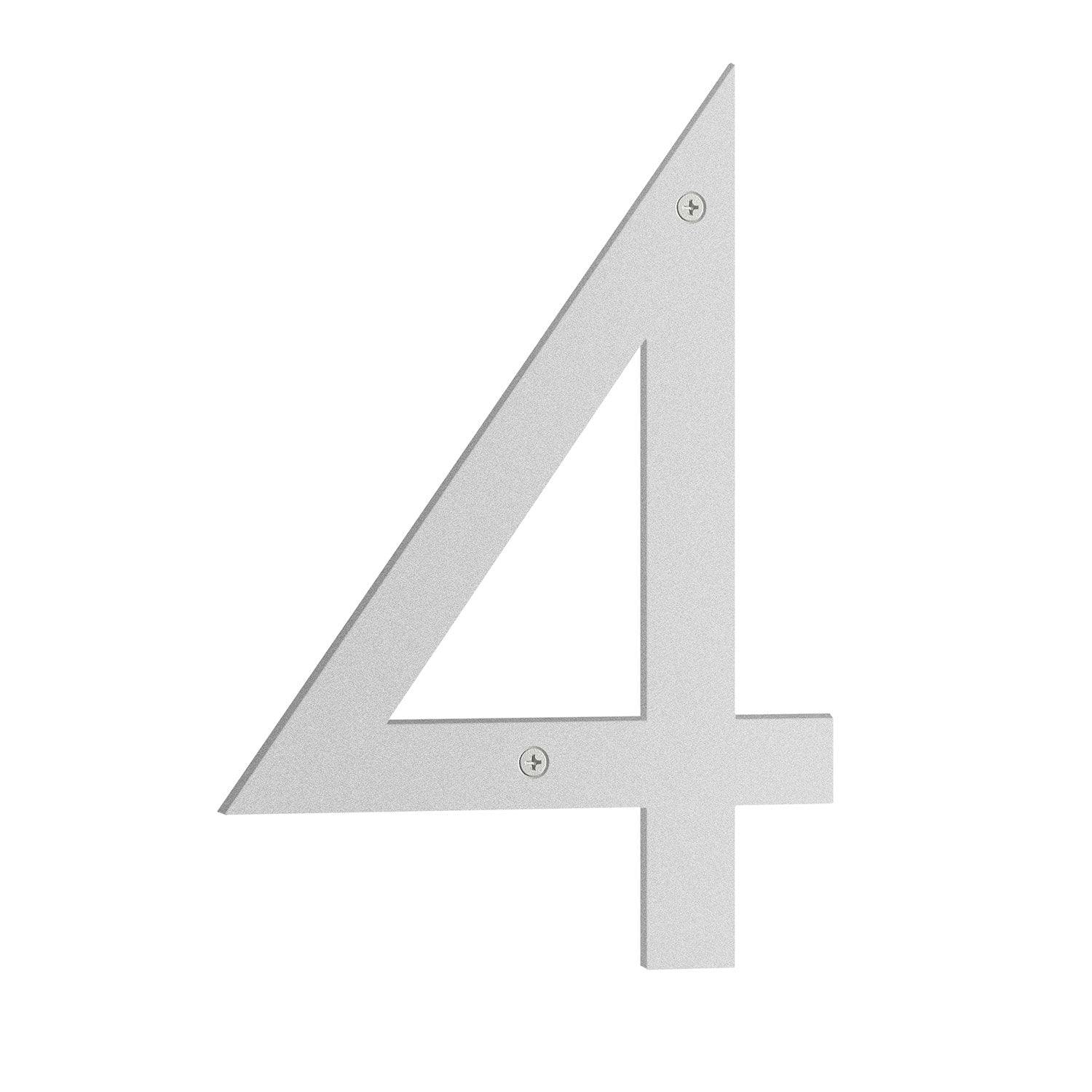 Rackhams Grey House Number 4 In Matt Nordic Series, Height 230 Mm.