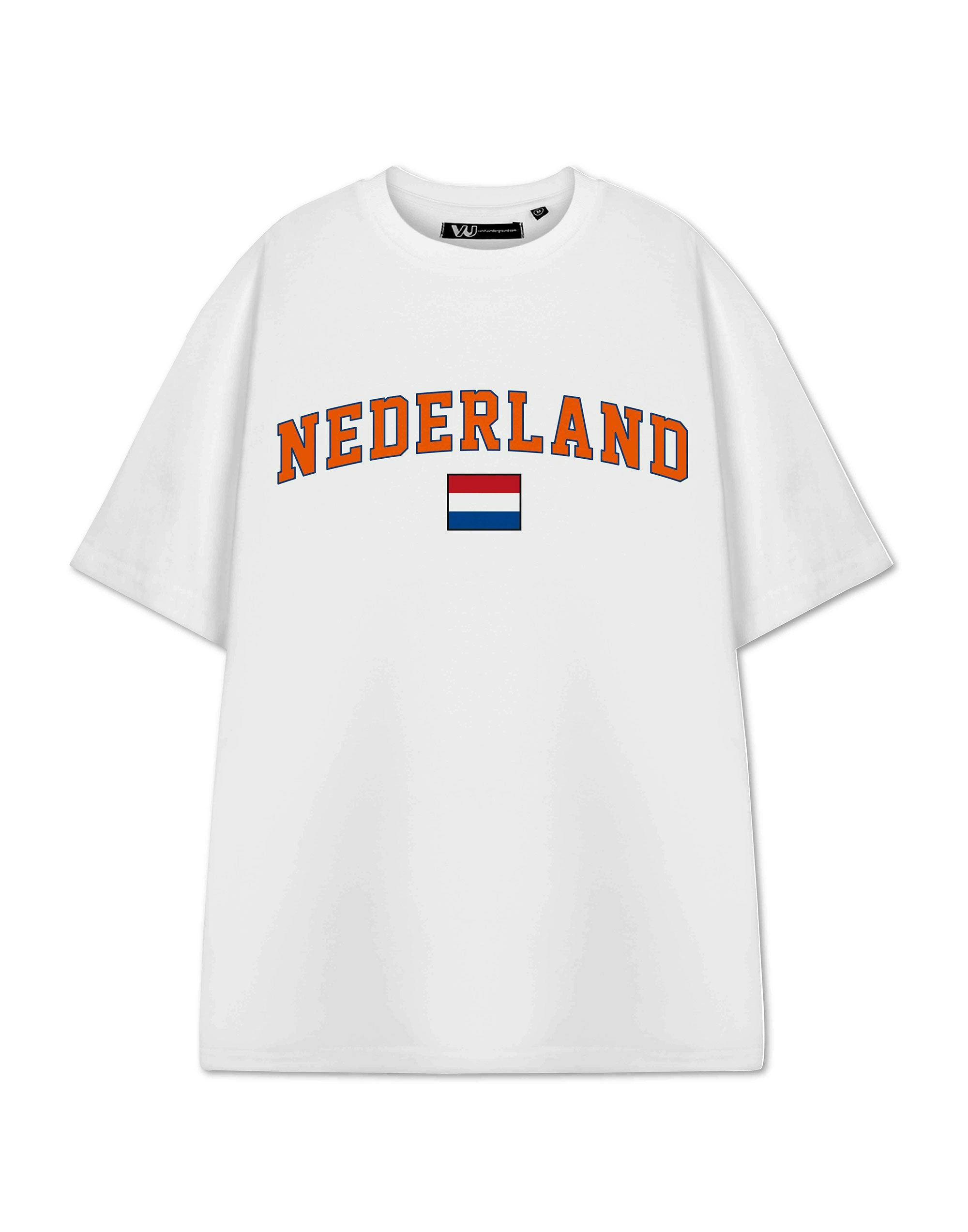 Vanilla Underground Unisex White Show Me The Merch Netherlands Short Sleeved T-Shirt - Large