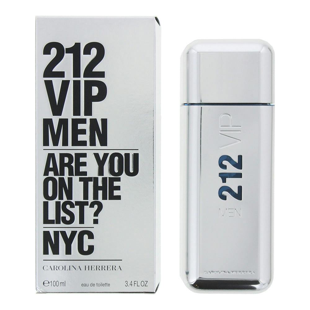 Carolina Herrera Men's Amber 212 Vip Eau De Toilette 100Ml