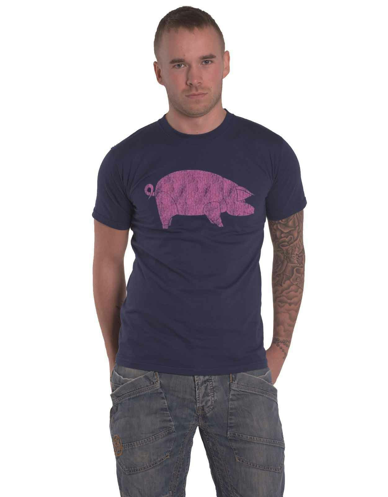 Paradiso Clothing Unisex Pink Floyd Awbdg T Shirt - L