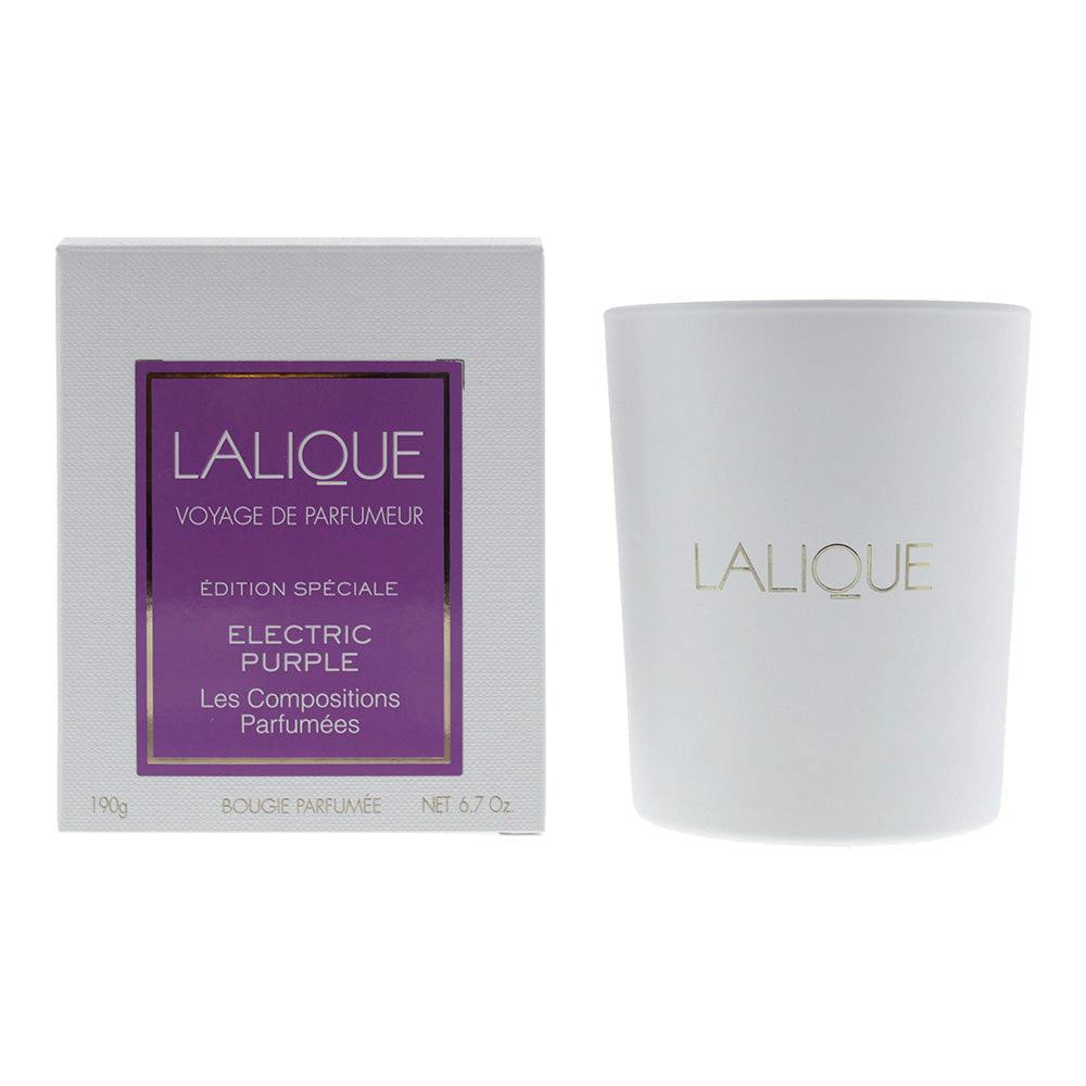 Lalique Purple Electric Candle 190G
