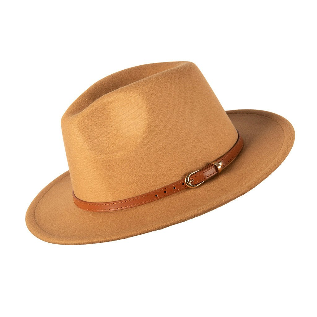 Heritage Traditions Classic Colour Felt Fedora - Classic Tan