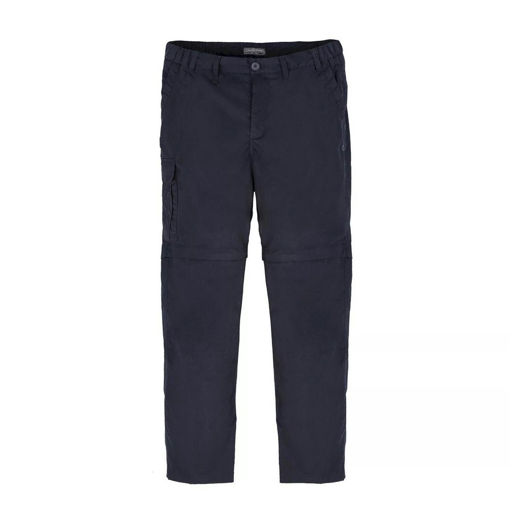 Craghoppers Men's Dark Expert Kiwi Convertible Tailored Trousers - Navy - Navy 40R