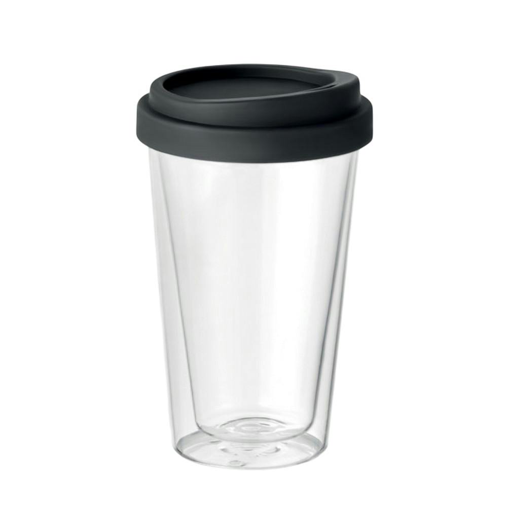 Rackhams Black Bielo Borosilicate Glass 350Ml Tumbler - One Size - 100% Mixed