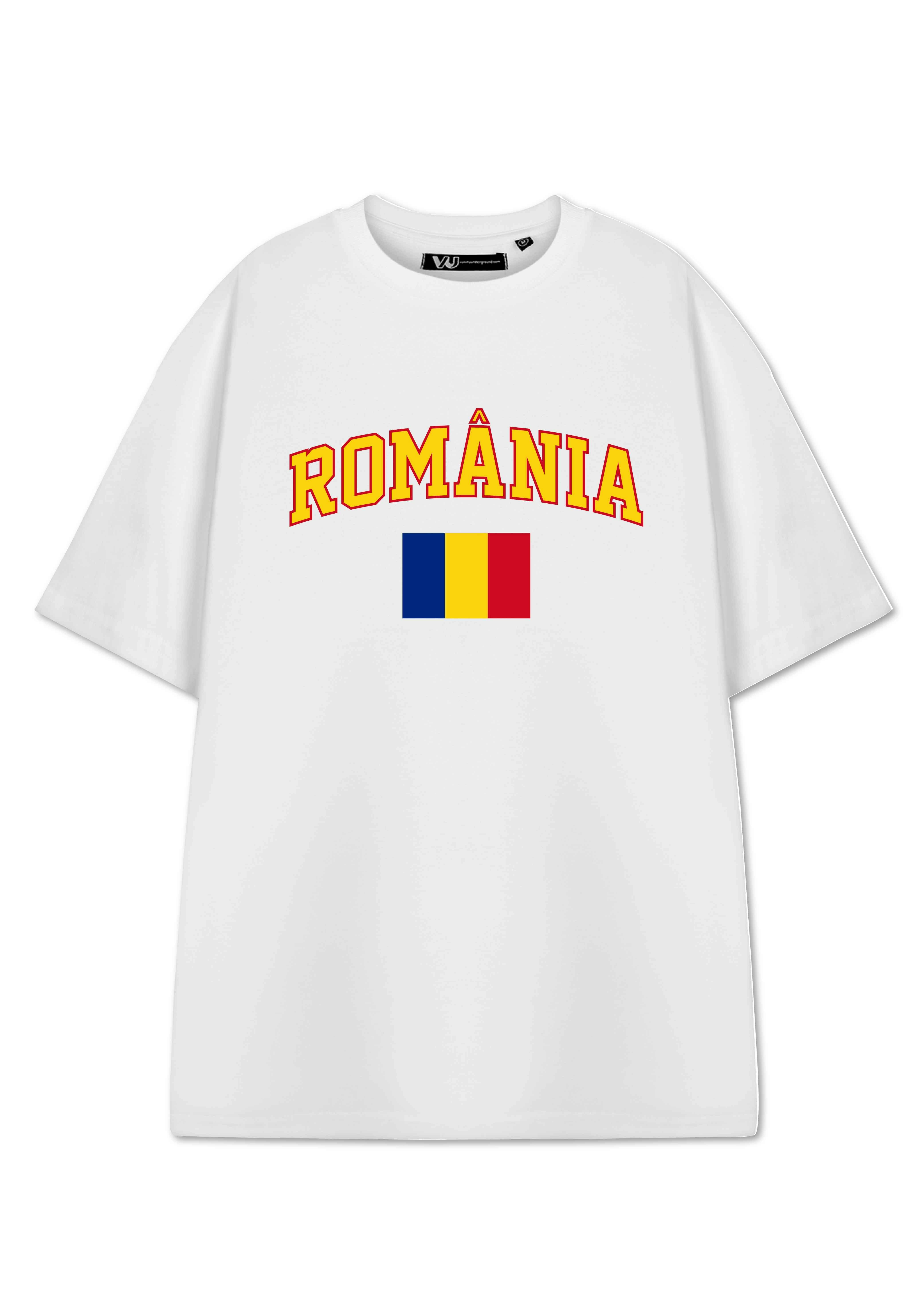 Vanilla Underground Unisex White Show Me The Merch Romania Short Sleeved T-Shirt - Small