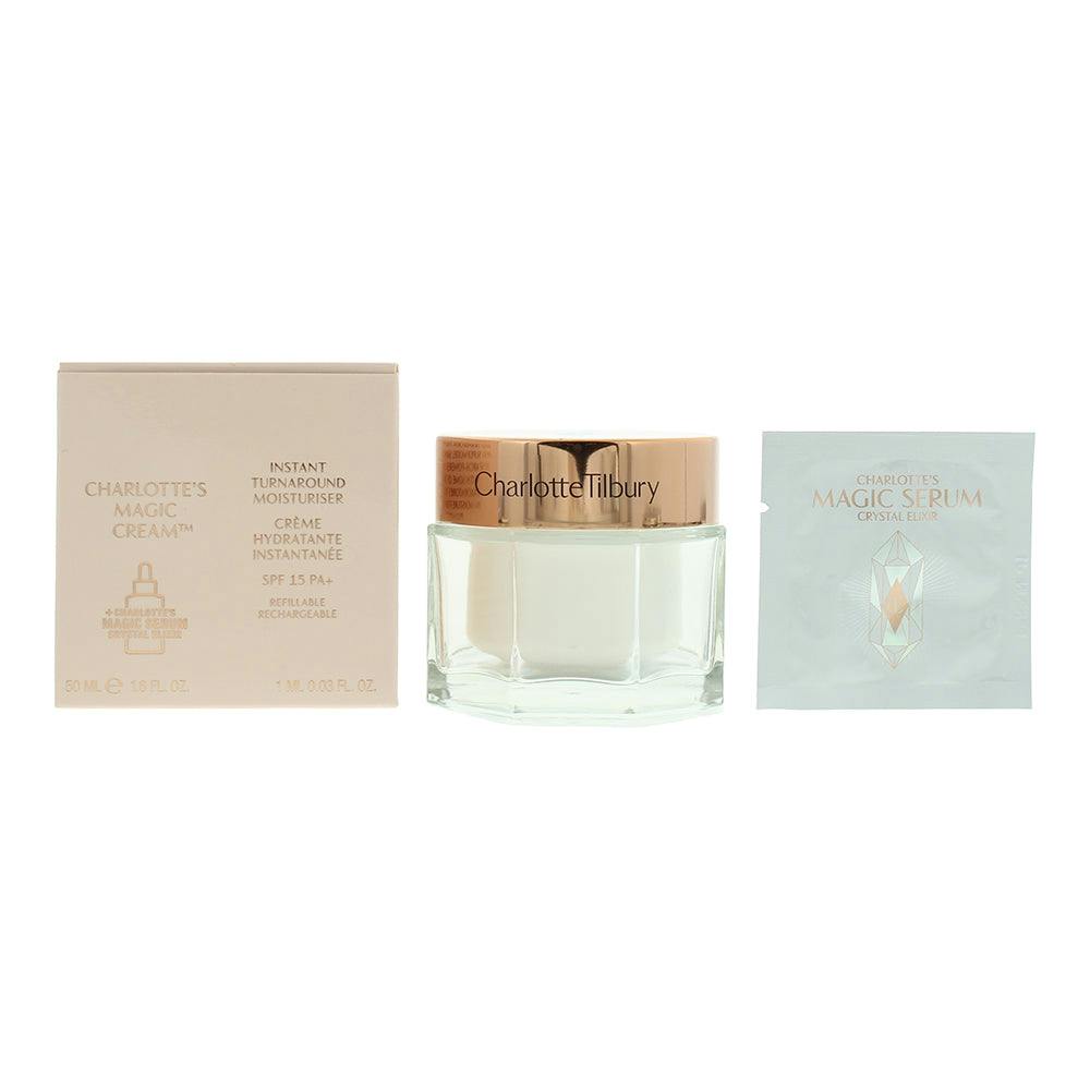 Charlotte Tilbury Cream Magic Spf 15 Moisturising 50Ml + Magic Serum Crystal Eli
