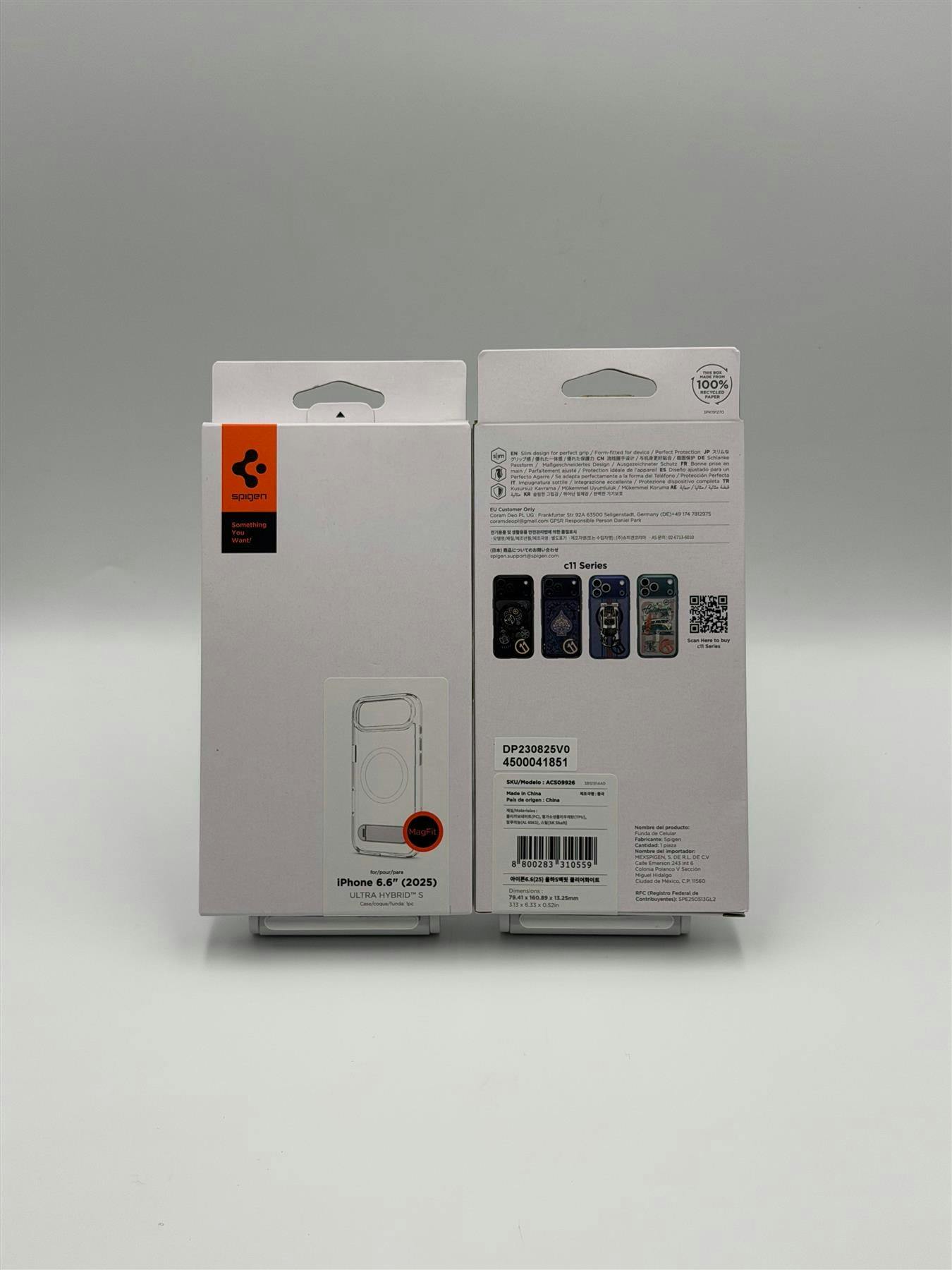 Spigen Ultra Hybrid "S" Magsafe Case For Iphone 17 Air 6.5" Clear - Acs09926 White - Image 2