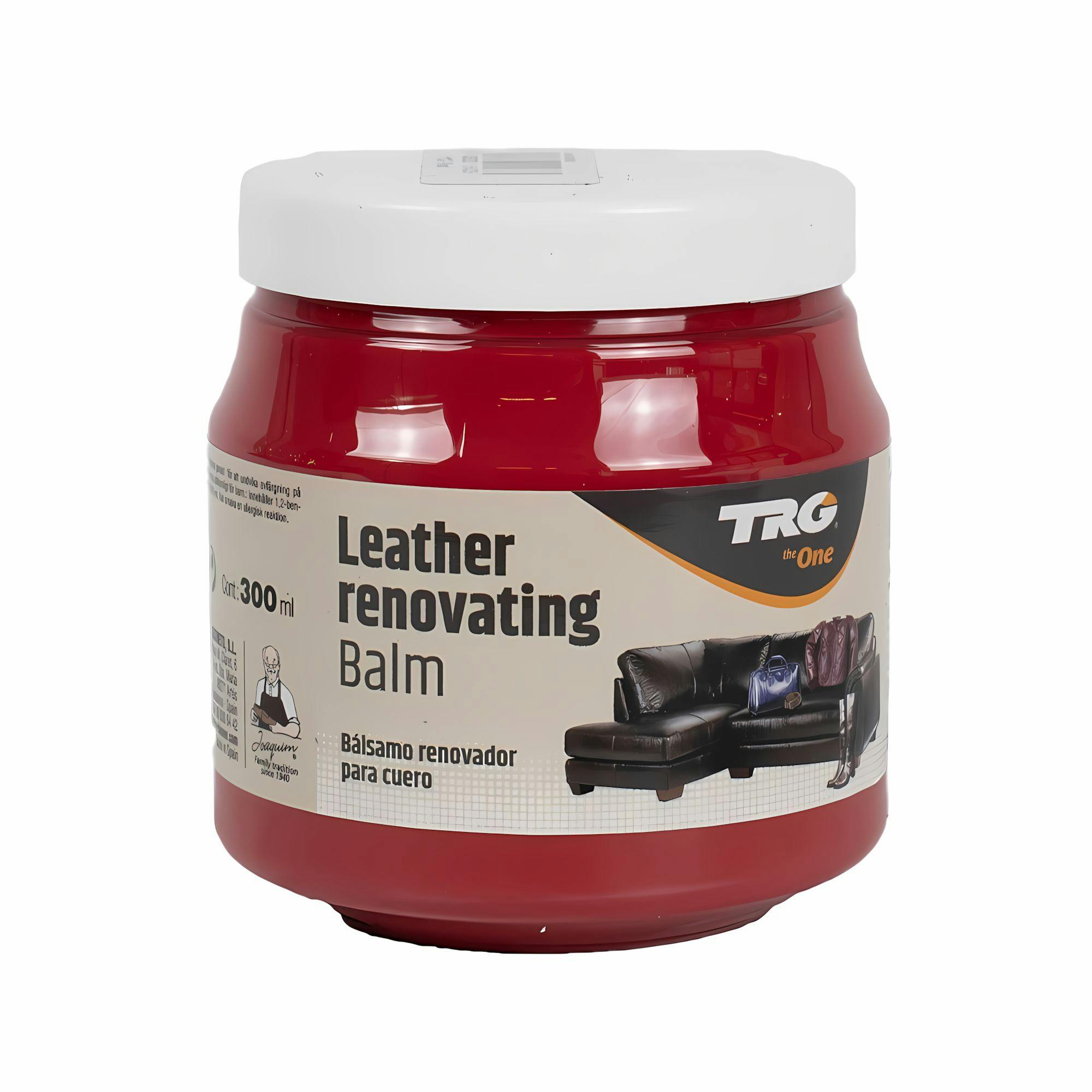 Rackhams Red Leather Renovating Balm For Colour Restoration Of Smooth Leather 300Ml