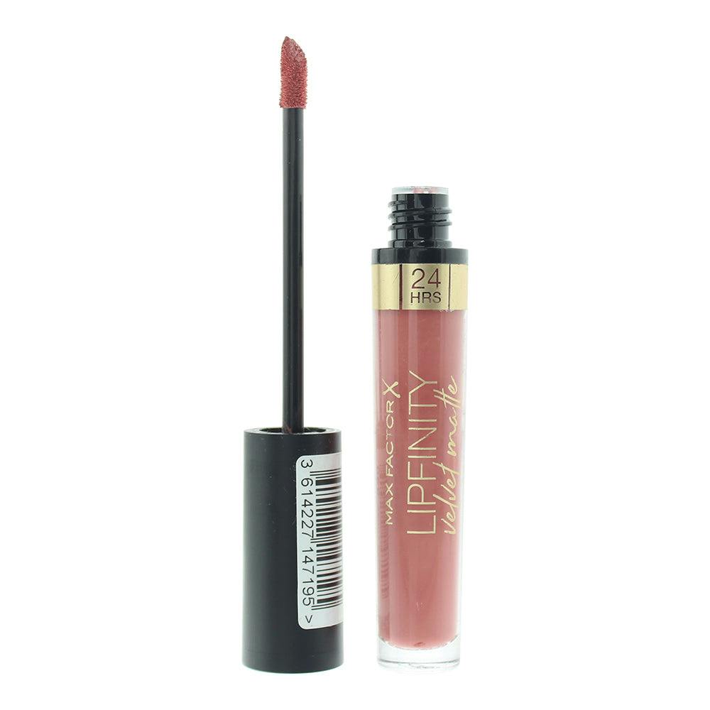 Max Factor Lipfinity 24 Hour Velvet Matte Lip Colour 3.5ml - 65 Vanity Brown - Image 4