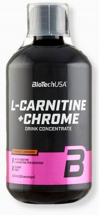 BioTechUSA L-Carnitine + Chrome, Orange - 500 ml - Image 8
