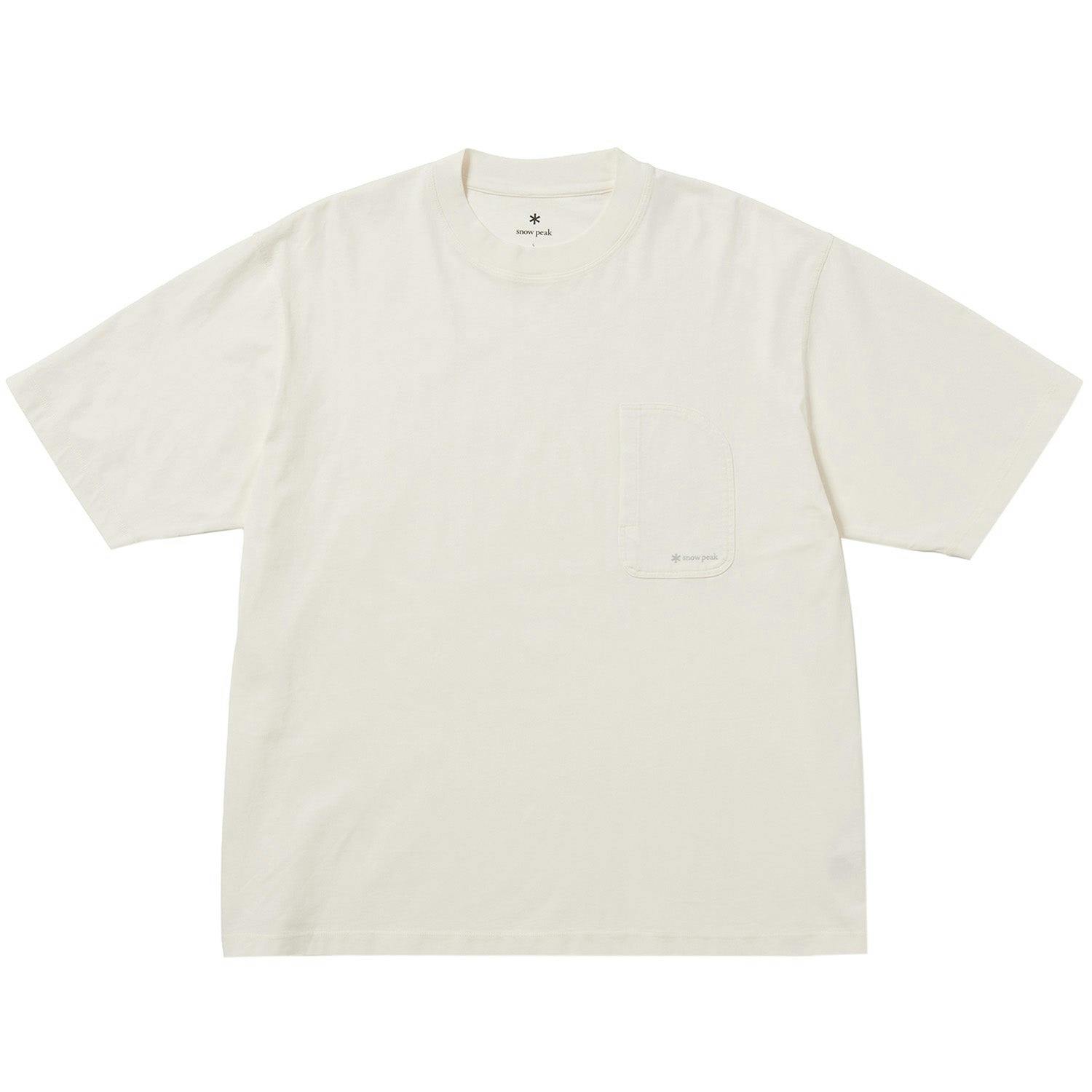 Snow Peak White Og Mercerised T-Shirt - Medium - Off