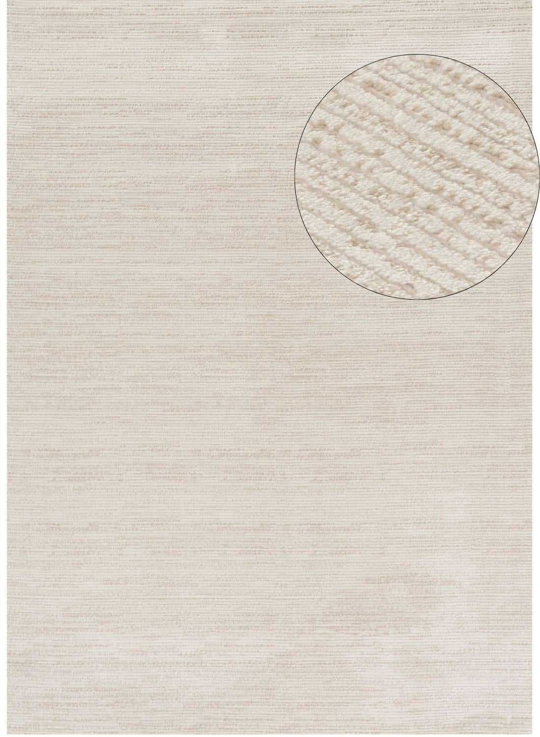 The Rugs Cream/Beige Carmel - Striped Rug | 6010 - 120X170 Cm