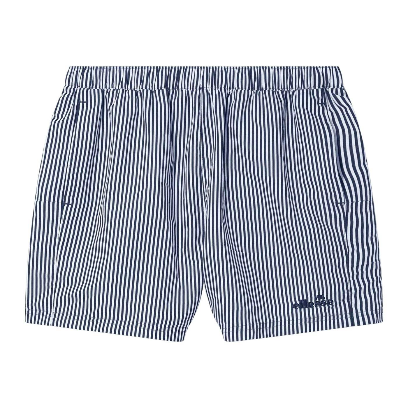 Ellesse Men's White Sylbio Swim Shorts - /Navy - M - /Navy - 100% Polyester