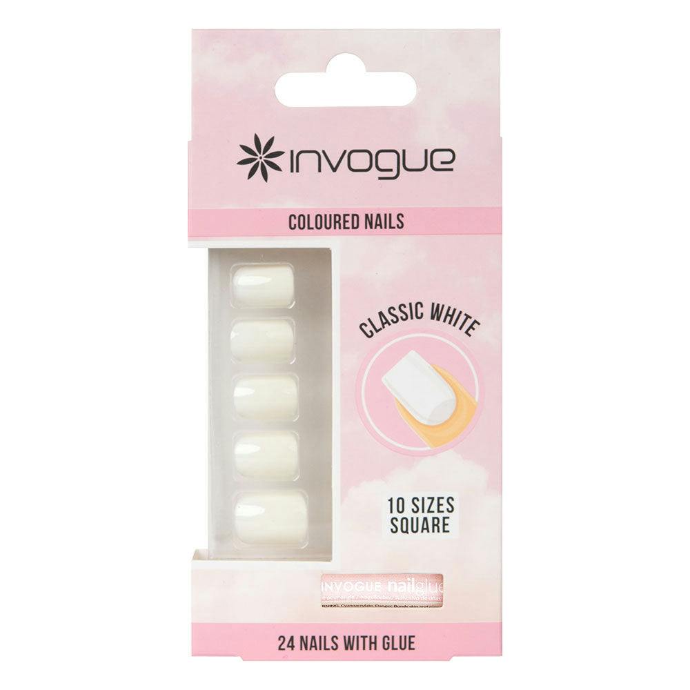 Invogue White Nails (24 Pieces) - Image 3