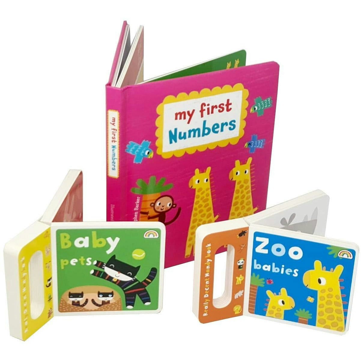 My First Numbers Stephen Barker 3 Board Books Set First Numbers, Zoo Babies - Image 6