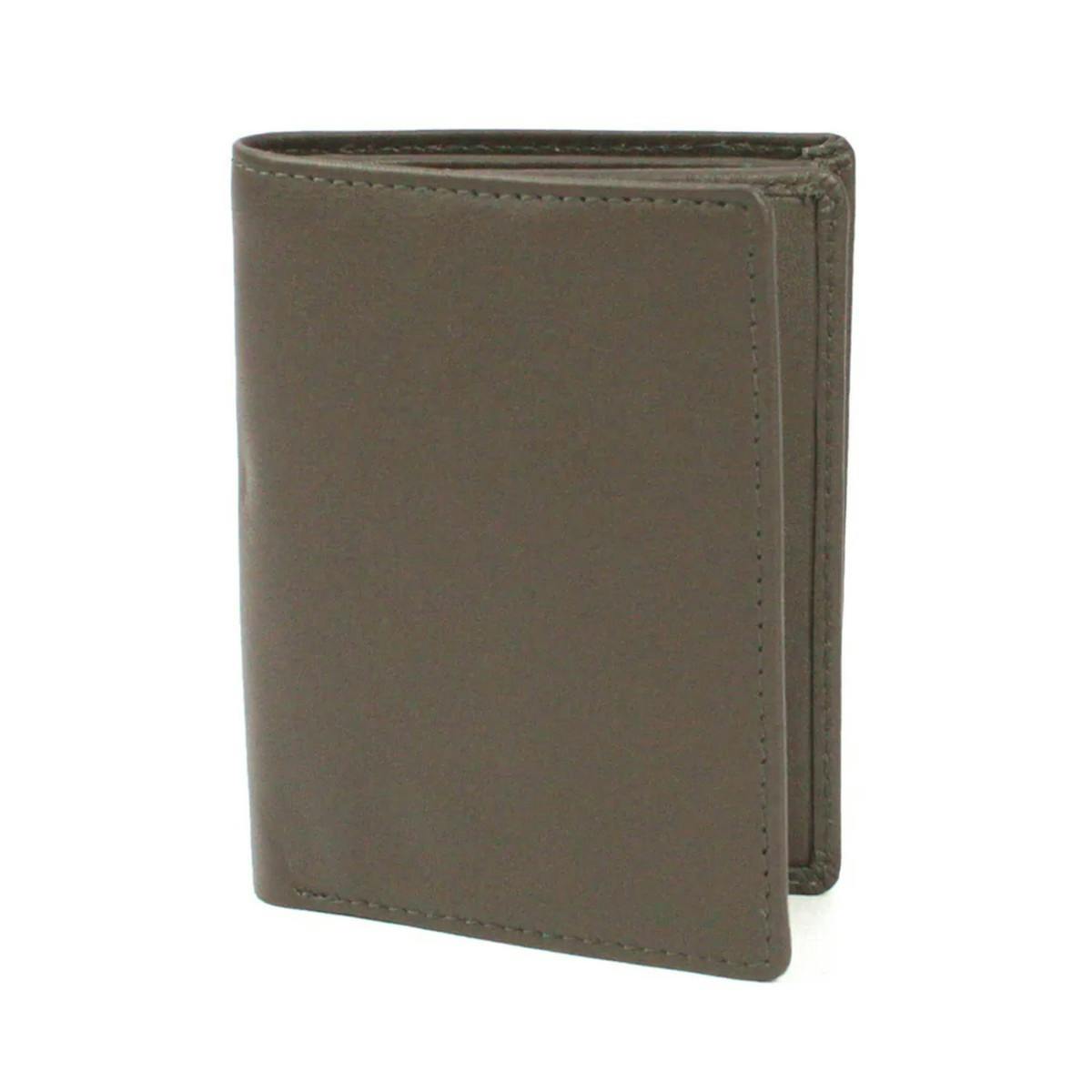 Eastern Counties Leather Unisex Adult Dylan Bi-Fold Leather Card Wallet - Taupe - Taupe - One Size - 100% Leather
