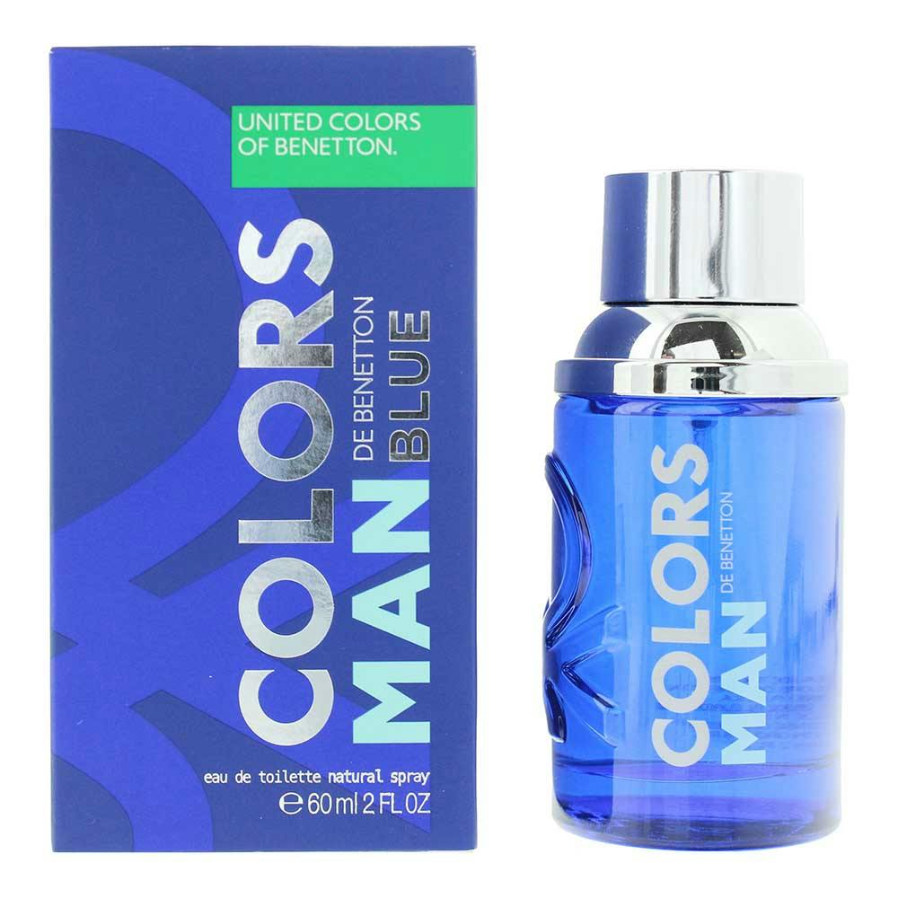 Benetton Blue Colours De Man Eau De Toilette 60Ml