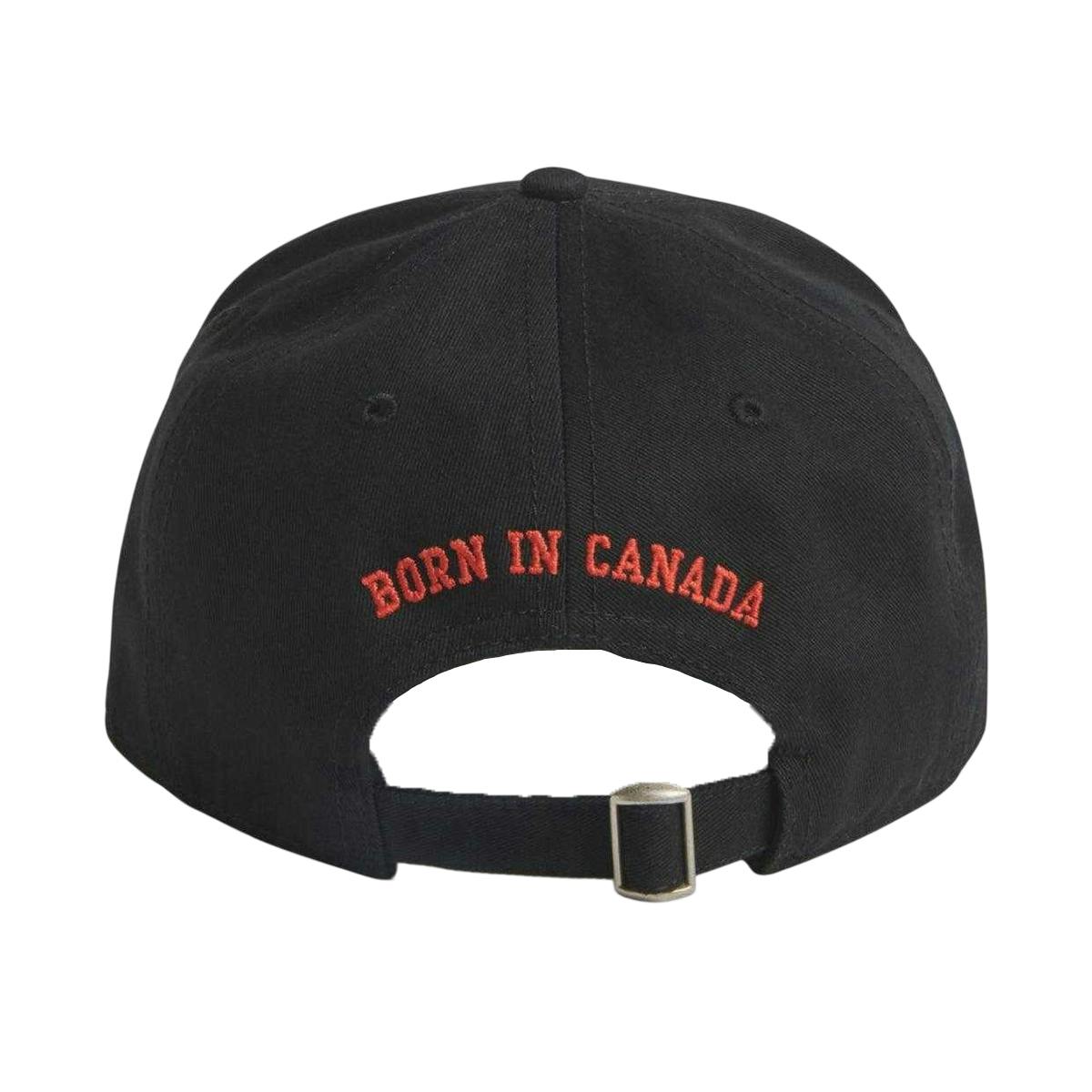 Dsquared2 Unisex Black Adult 1964 Logo Cotton Baseball Cap - One Size - 100% Cotton