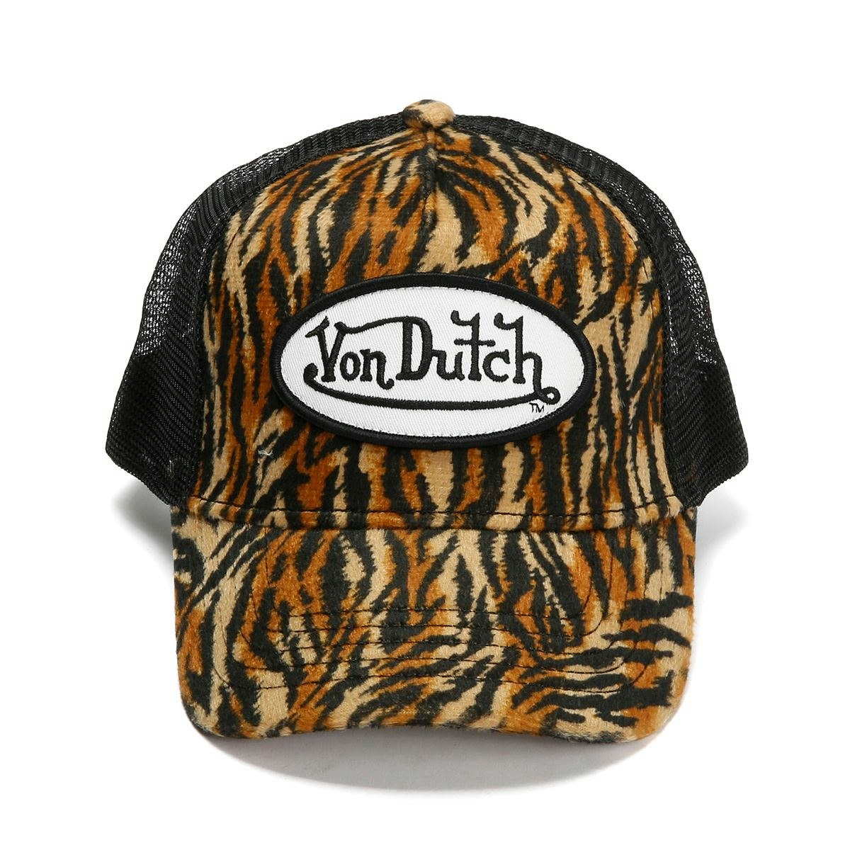 Von Dutch Brown Safari Trucker Caps