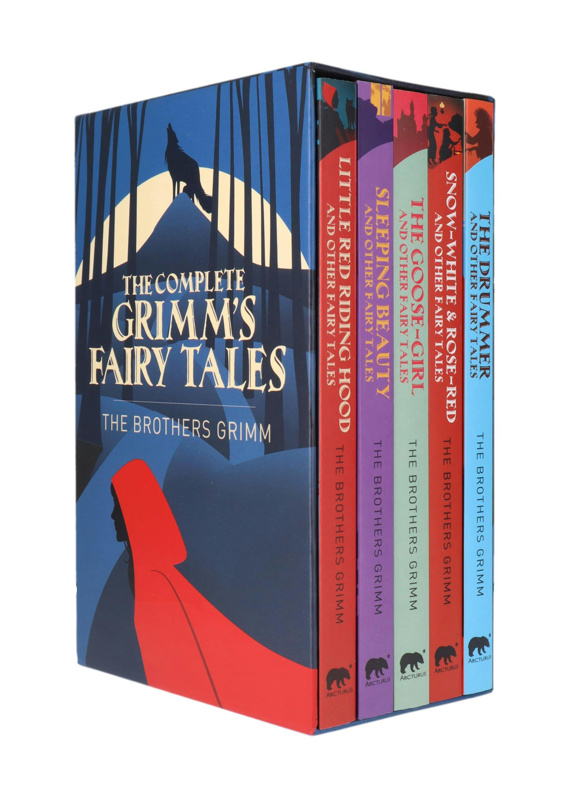 Various Publishers The Complete Grimm's Fairy Tales: 5-Book Paperback Boxed Set (Arcturus Classic Collections) - Image 13