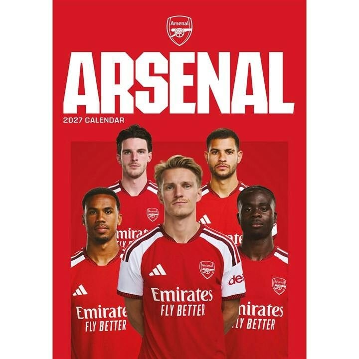 Arsenal Fc A3 Calendar 2027, Wall Calendars, Month To View, Sports, Gift - Image 4
