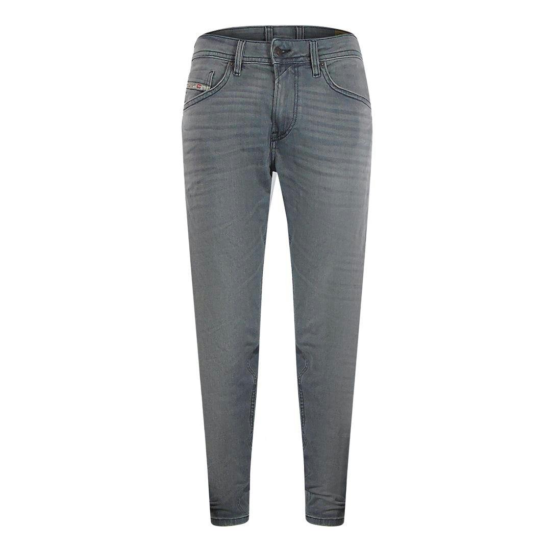 Diesel Men's Light/Grey Thommer-R Jeans - Denim - Denim - 36R - 99% Cotton/1% Elastane