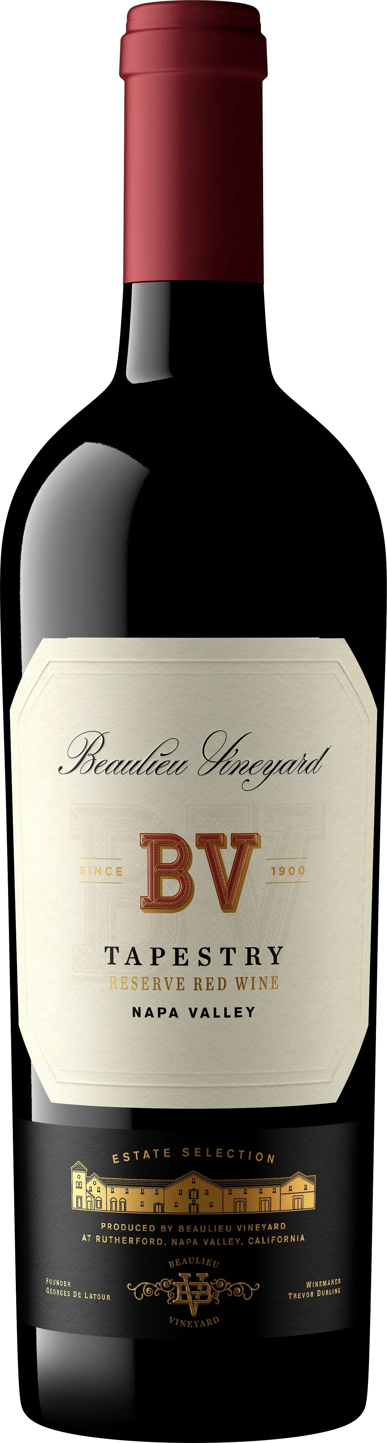 Various Wine Bordeaux/Red/Dark Beaulieu Vineyard Tapestry Reserve 2017 75Cl - Pack Of 6