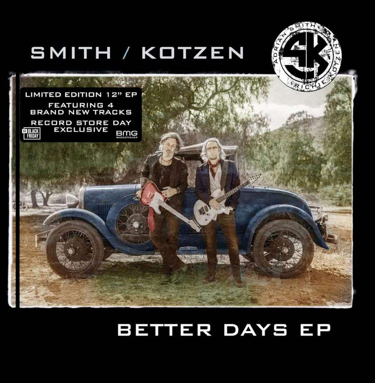 Eyesore Merch Black Smith / Kotzen 'Better Days' 12" Ep Vinyl